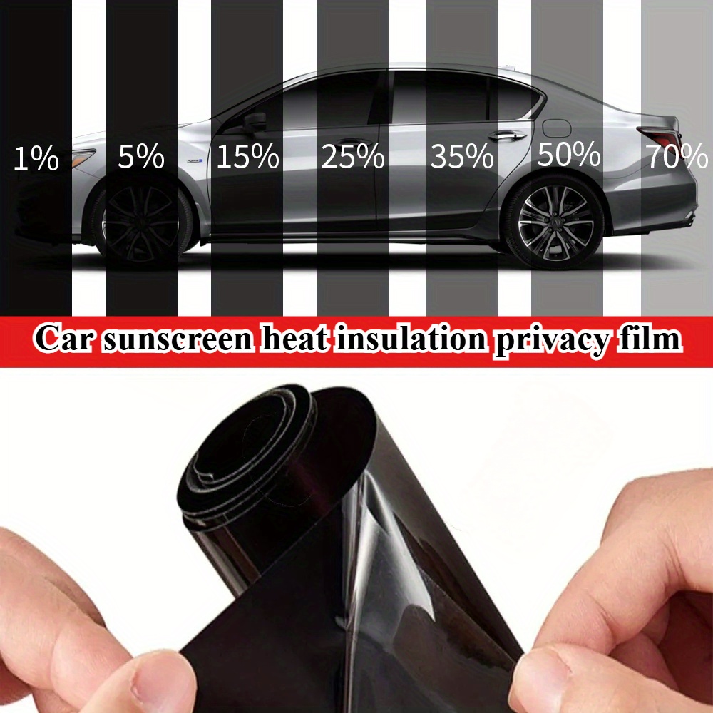 Privacy Screen Protector - Универсальная автомобильная тонировочная пленка 1%-70% VLT,