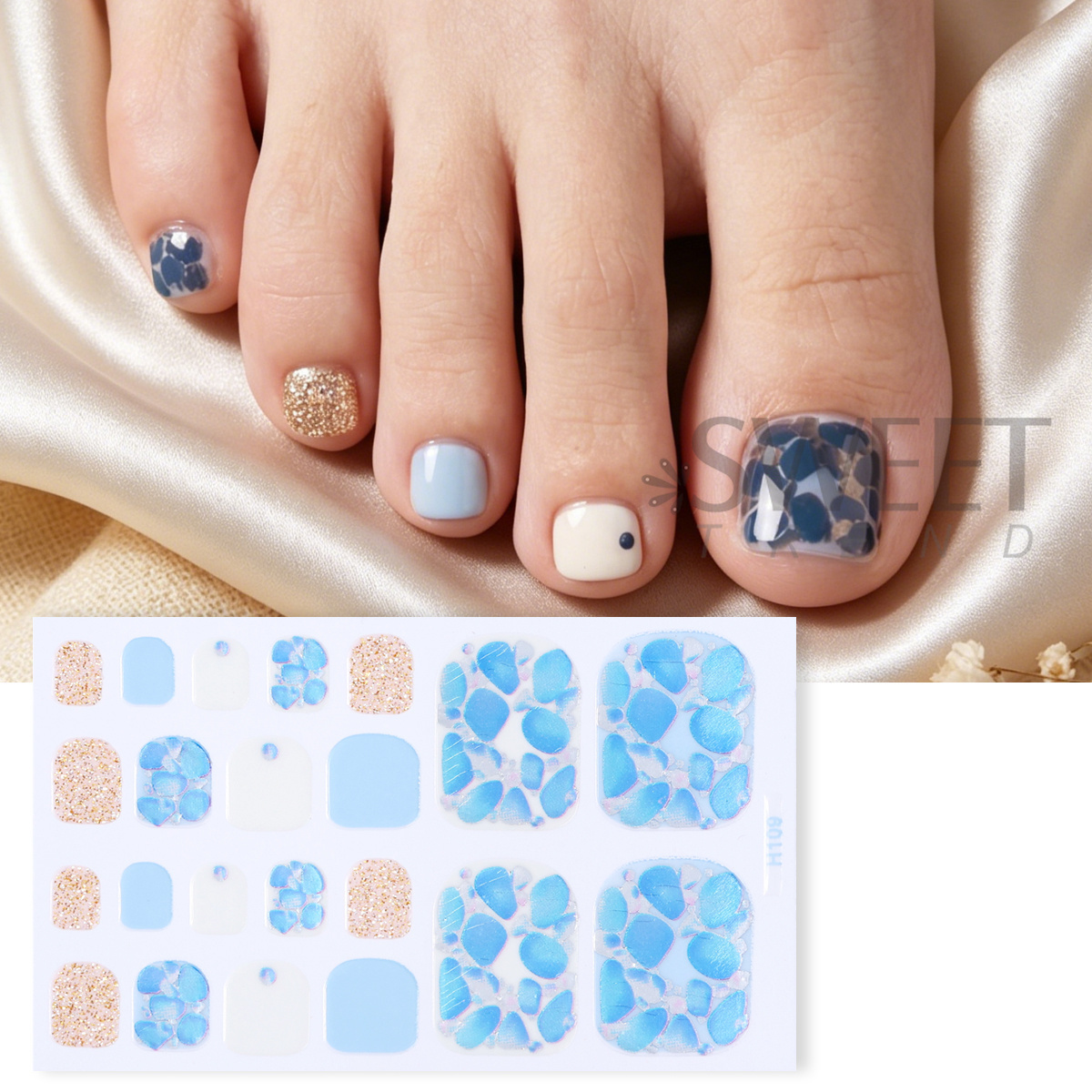 5 шт. Элегантные наклейки для  – обзор и цена Full Cover Adhesive