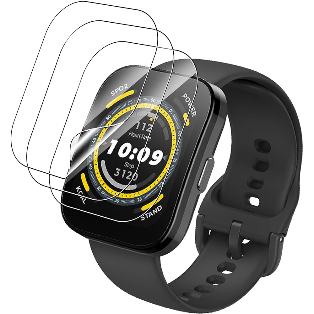 3 шт., прозрачная HD-пленка дл – обзор и цена Smartwatch Screen Film